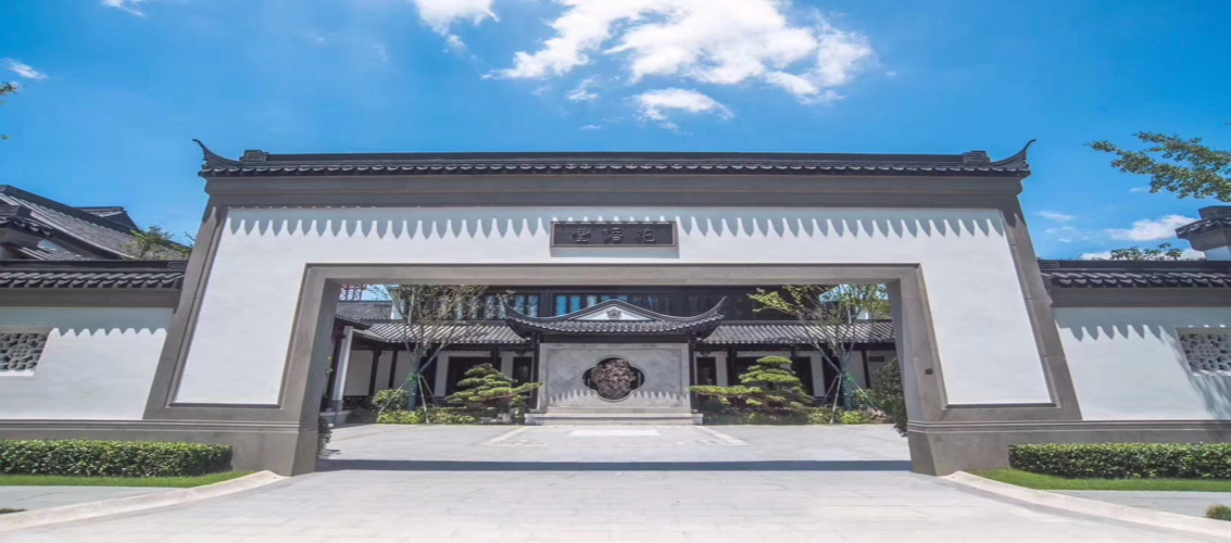 嘉兴中铁花语江南北区花语堂示范区景观工程